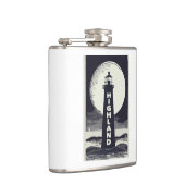 Highland Lighthouse Massachusetts Moon Flachmann (Rechts)