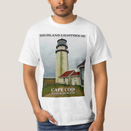 Highland Lighthouse, Massachusetts T - Shirt