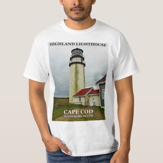 Highland Lighthouse, Massachusetts T - Shirt (Vorderseite)