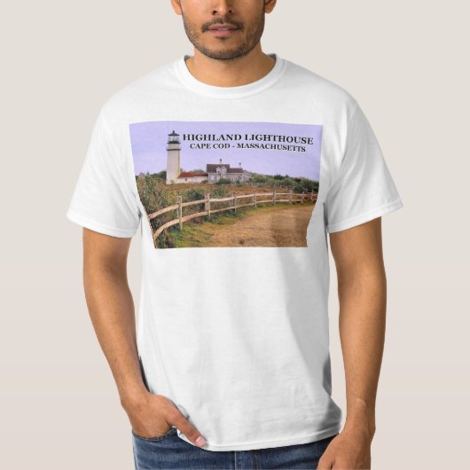 Highland Lighthouse, Massachusetts T - Shirt (Vorderseite)