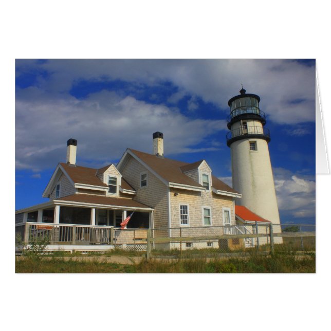 Highland Lighthouse Truro Cape Cod (Vorderseite (Horizontal))