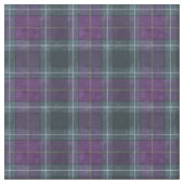 Highland Lila Grün Twilight Plaid Stoff (Nahaufnahme)