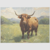 Highland Magesty Seidenpapier (Vorderseite)