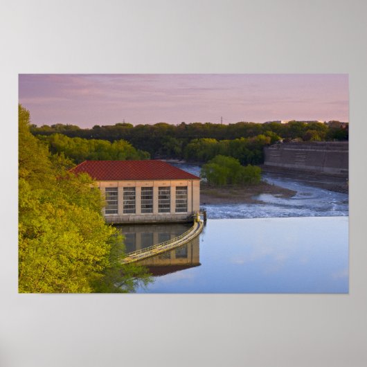 Highland Park Powerhouse und Dam Poster (Vorne)