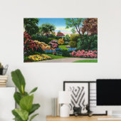 Highland Park Rhododendronen in Bloom Poster (Heimbüro)