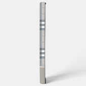 Highland Plaid Beige MagSafe Tough Samsung Galaxy Hülle (Linke Seite)