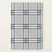 Highland Plaid Personalized Journal Notebook Notizblock (Rückseite)