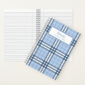 Highland Plaid Personalized Journal Notebook Notizblock (Innen)