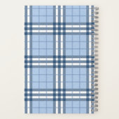 Highland Plaid Personalized Journal Notebook Notizblock (Rückseite)