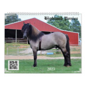 Highland Pony Calendar 2023 Kalender (Titelbild)