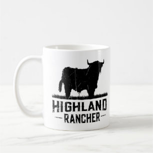 Highland Rancher - Schottland-Kuh für Cattl Kaffeetasse