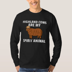 Highland-Rind für schottischen Landwirt T-Shirt