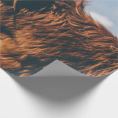 HIGHLAND-RIND GESCHENKPAPIER (Ecke)