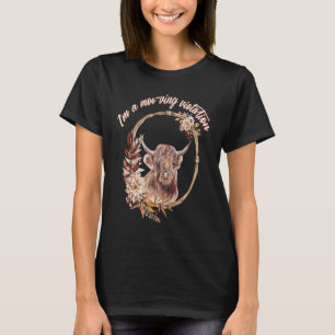 Highland-Rind Ich bin ein Moo biles Vergehen T-Shirt