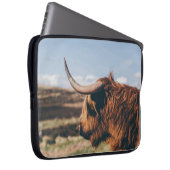 HIGHLAND-RIND LAPTOPSCHUTZHÜLLE (Vorne Rechts)