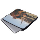 HIGHLAND-RIND LAPTOPSCHUTZHÜLLE (Vorne Knopf)