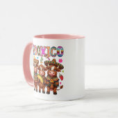 Highland-Rind Mooxico Cinco De Mayo Tasse (Vorderseite Links)