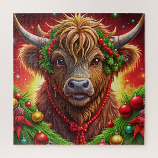Highland-Rind-Puzzle Puzzle (Vertikal)