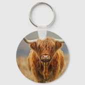 Highland-Rind Schlüsselanhänger (Rückseite)