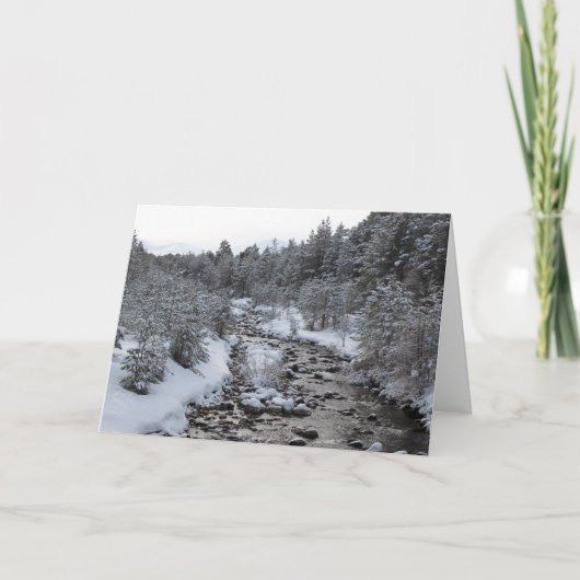 Highland River Karte (Vorderseite)