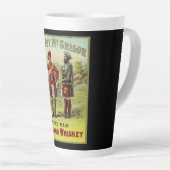 HIghland Scottish Whiskey Label Milchtasse (Rechte Ecke)