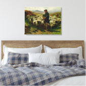 Highland Shepherd, 1859 Leinwanddruck (Insitu (Schlafzimmer))