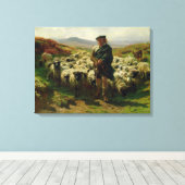 Highland Shepherd, 1859 Leinwanddruck (Insitu (Holzboden))
