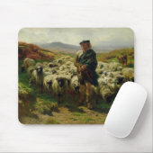 Highland Shepherd, 1859 Mousepad (Mit Mouse)