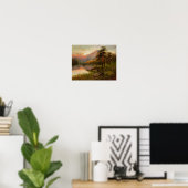 Highland Solitude Poster (Heimbüro)