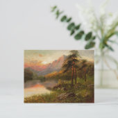 Highland Solitude Postkarte (Stehend Vorderseite)