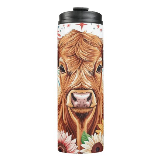 Highland Sommerfeier Thermosbecher (Vorderseite)