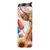 Highland Sommerfeier Thermosbecher (Nach links gedreht)
