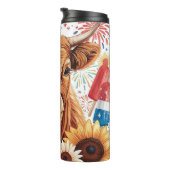 Highland Sommerfeier Thermosbecher (Nach rechts gedreht)