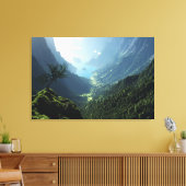 Highland Spring (Triptych) Leinwanddruck (Insitu (Wohnzimmer))