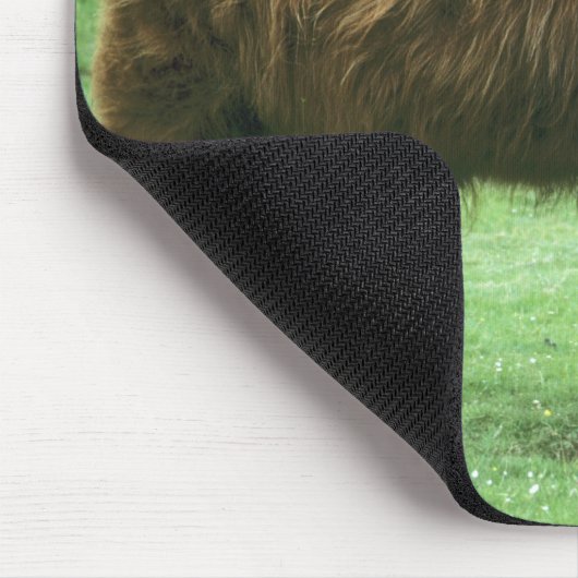 Highland Steer, Insel Mull, Innere Mousepad (Ecke)