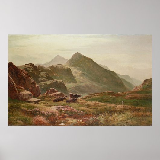 Highland-Szene Poster (Vorne)