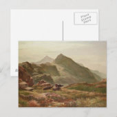 Highland-Szene Postkarte (Vorne/Hinten)