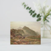 Highland-Szene Postkarte (Stehend Vorderseite)