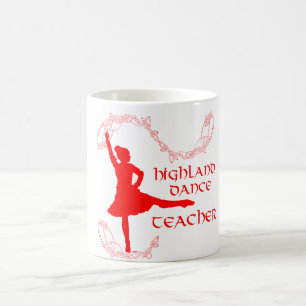Highland Tance Teacher - Red Kaffeetasse