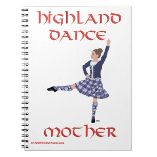 Highland-Tanz-Mutter-Tagebuch Notizblock