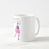 Highland Tänzerin Rosa Kaffeetasse (VorderseiteRechts)