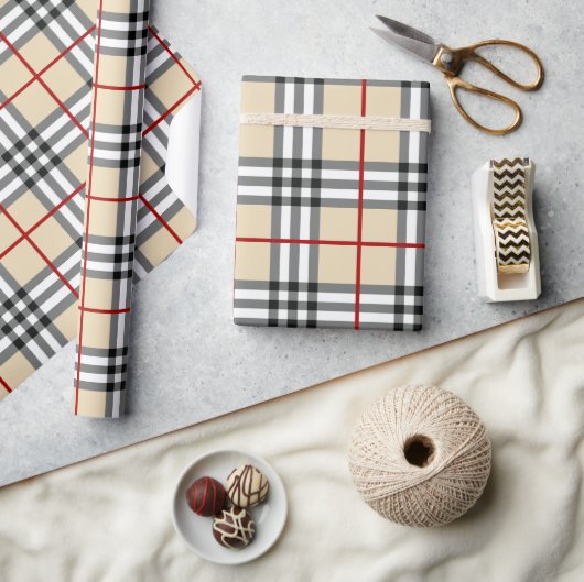 Highland Tartan Gift Wrap Geschenkpapier (Kunsthandwerk)