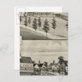 Highland View, Claremont, NH Postkarte (Vorne/Hinten)