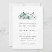 Highland | WinterbergHochzeit Einladung (Vorderseite)