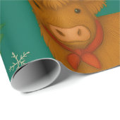Highland YuleTide Lights Collection Geschenkpapier (Rolleneckpunkt)