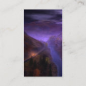 Highland Zuhause Lights-Lesezeichen Visitenkarte (Rückseite)