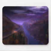 Highland Zuhause Lights Mousepad (Vorne)