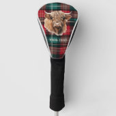 HIGHLANDER COW spannendes Geschenk Golf Headcover (Vorderseite)
