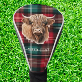 HIGHLANDER COW spannendes Geschenk Golf Headcover