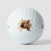 HIGHLANDER-Design anpassen Golfball (Vorderseite)